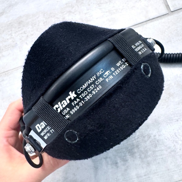 David Clark H10-76XL Military Pilot Headset - Picture 3 of 3